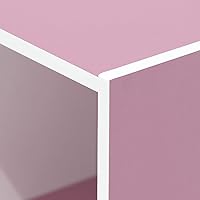 Vista 485 de Furinno - Estantería de cubos de 5 niveles serie Luder para libros y almacenamiento, color negro