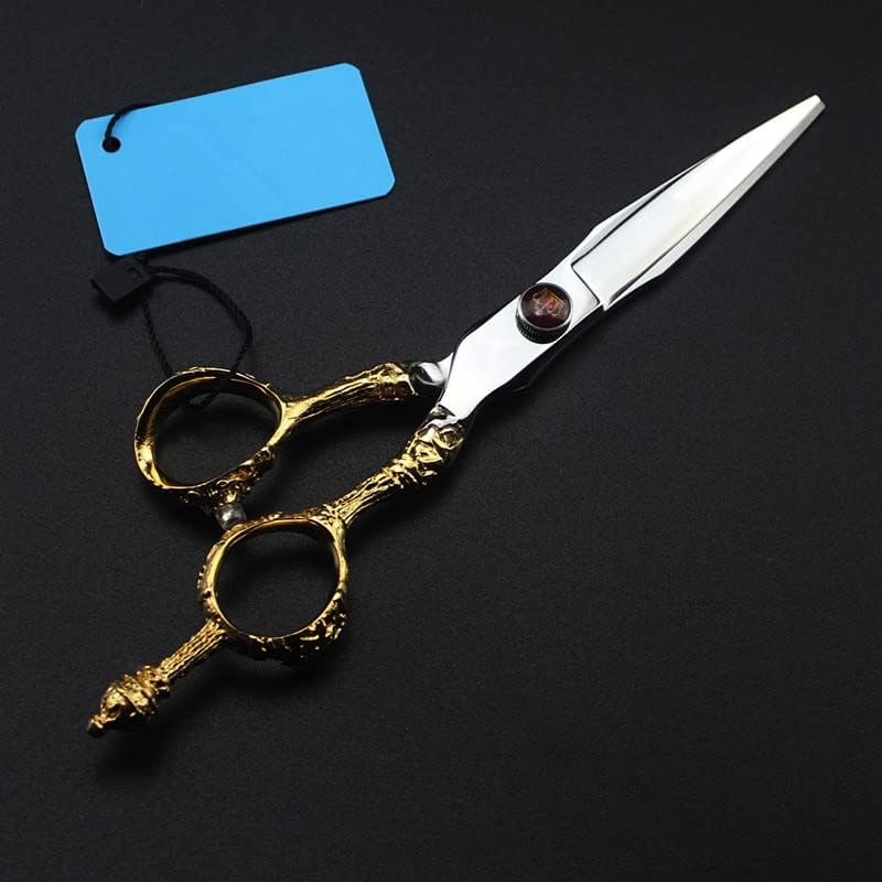 Hair Cutting Shears Hair Cutting 6 Inch Professional 440c 9cr Cutting Barber Haircut Thinning Shears Hairdressing Hair Cutting Tools