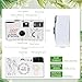 Copkim 8 Pack Disposable Camera for Wedding 35 mm Film Single Use Camera with Flash Disposable White Cameras DIY One Time Camera for Wedding Anniversary, Travel, Camp, Party Supply