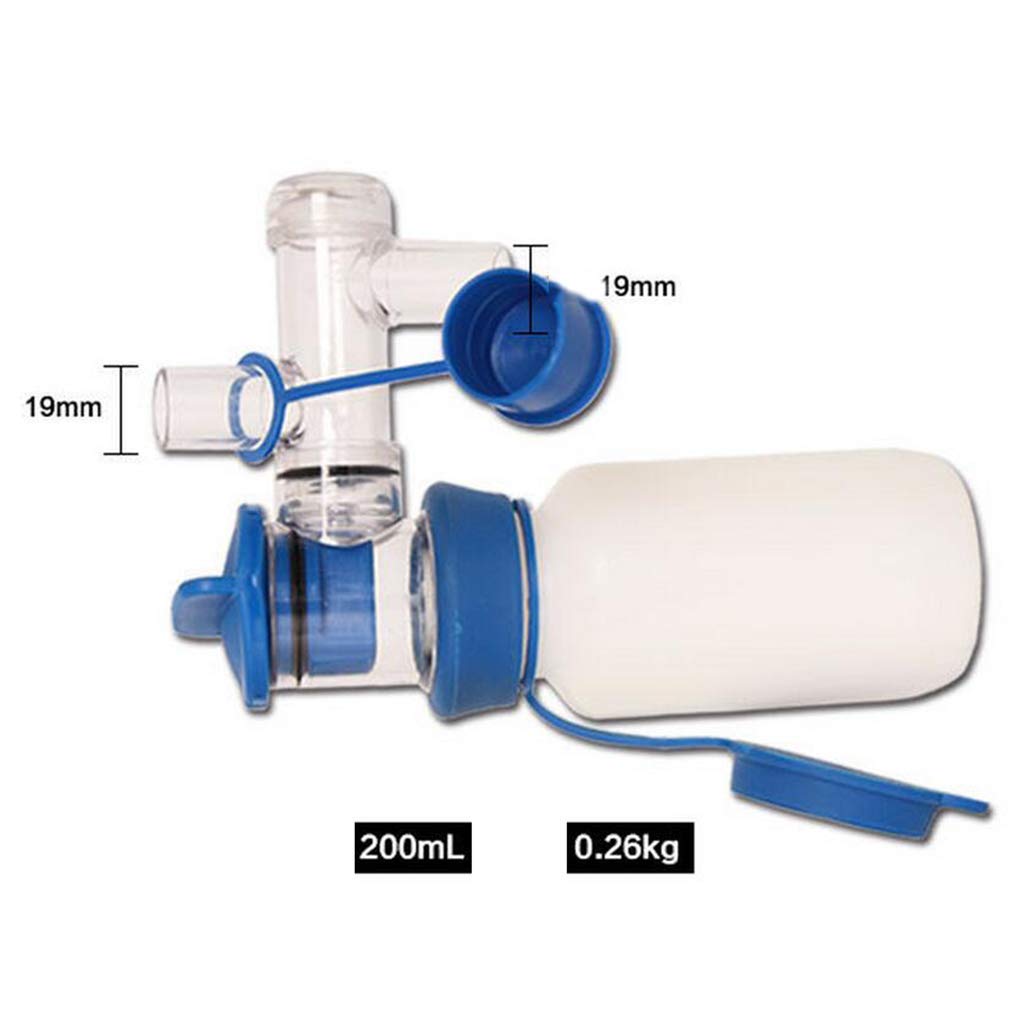 Máquina de ordeño piezas muestreador de leche botella de leche botella de muestra para vacas cabras