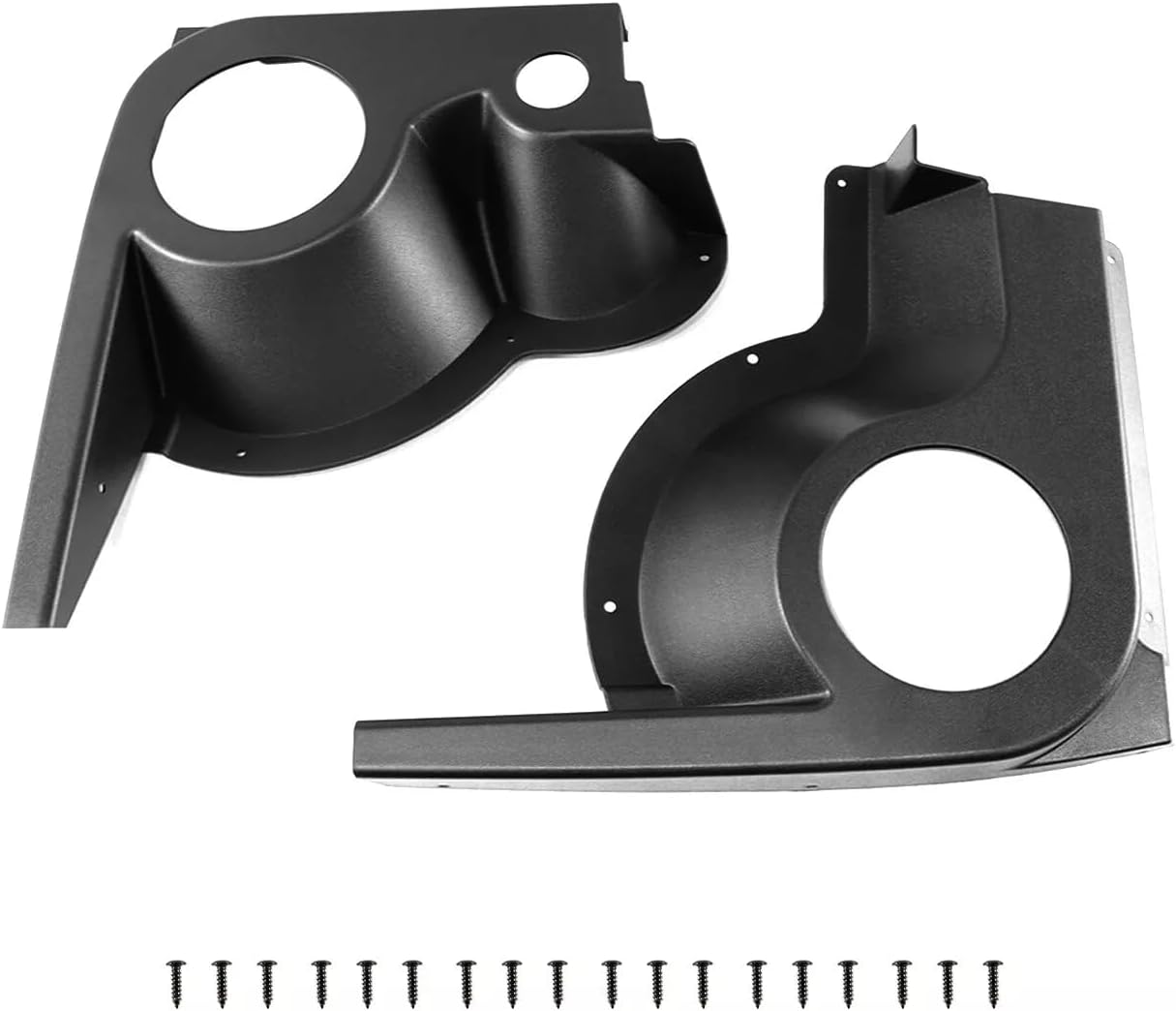 Black ABS Golf Cart Speaker Pods Fits for EZGO TXT 1994 and Up Replacement for E-Z-GO 627153(Set of 2)