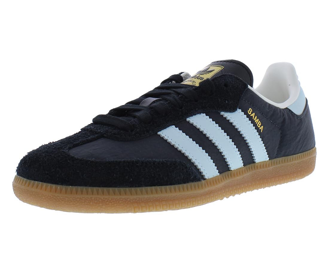 adidas Samba OG Womens (Carbon Blue, US Footwear Size System, Adult, Women, Numeric, Medium, 6)