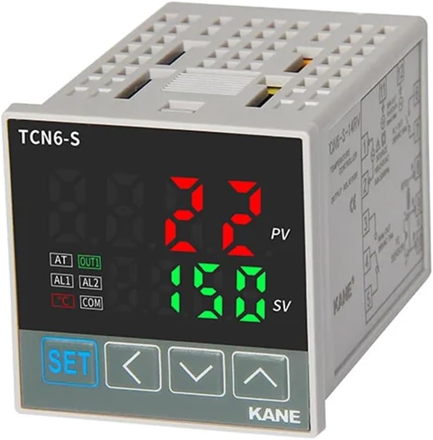 TCN6 Series Digital PID Temperature Controller Thermostat with Modbus RS485 Communication Output Relay SSR 0-10V 4-20mA(96x96 RV RS485)