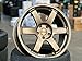 New 18x8.5J NK TE37 Flow Formed Wheel 5x112, Matte Bronze (set of 4 wheels)