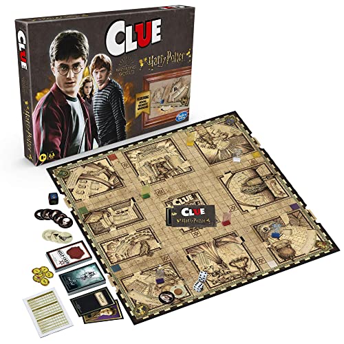 Hasbro Gaming Clue: Wizarding World Harry Potter Edition Mystery Board Game For 3-5 Players, Kids Ages 8 And Up (Amazon Exclusive) #TOP2