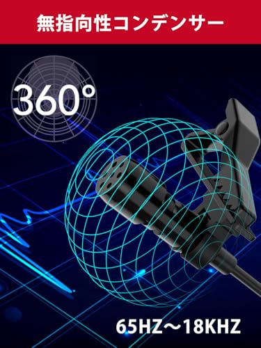 Image of SYNCO Lavalier Clip On Microphone, Mini Wireless Lavalier Mic,Red