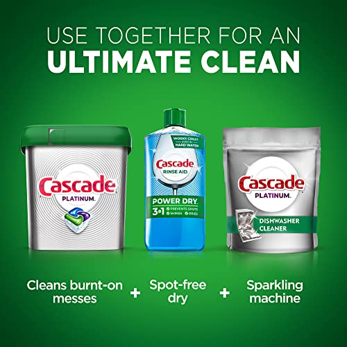 Cascade Platinum Dishwasher Cleaner, 6 count - image 7