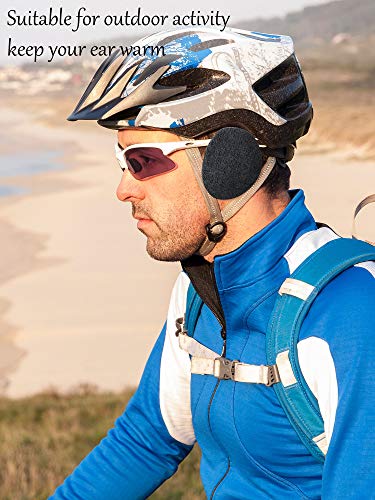 Satinior 6 Pairs Bandless Ear Warmers Earmuffs Fleece Earmuffs Thick Winter Ear Cover For Men Women (Small) #TOP4