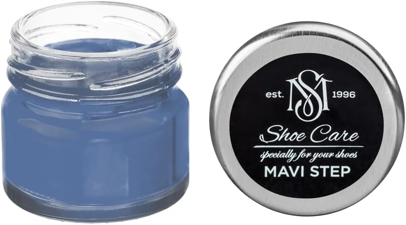 Nutritive Leather Spray - NCS S 4030-R80B Slate Navy - Deep Conditioning & Shoe Color Restoration for Smooth Leather by MAVI STEP - 1.70 fl oz / 50 ml