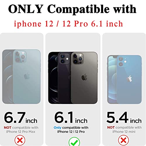 Coque esthétique fleurs de Jésus bleu océan pour iPhone 12 idéale au quotidien