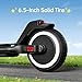 ECOROAD EK6 Kids Electric Scooter for 6-10, 3/6/10mph Speeds for Ultimate Comfort, Adjustable Height Electric Scooter, 150W & Dual Brake Safety, for Growing Adventurers（Rider:3.9-5.2 ft）