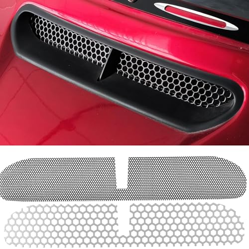 Image of Mesh Fairing Intake Vent Screen Grill Cover Compatible with Harley Touring Street glide /Electra glide /Tri glide, FLHX, FLHTK 2014-2023 (2 PCS)