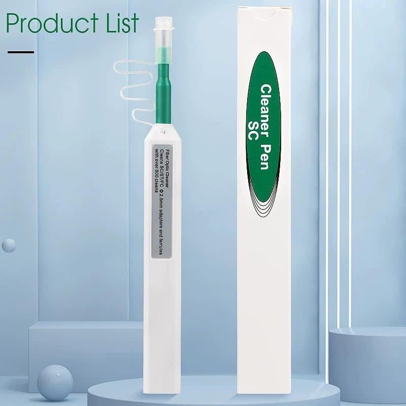 TECHTEST Fiber Optic Connector Cleaning Pen 5pcs Fiber Optic Cleaner Pen for 2.5mm Sc,fc,st,sc/apc and Fc/apc800 + Clean Times Fiber Endface Cleans... - Image 4