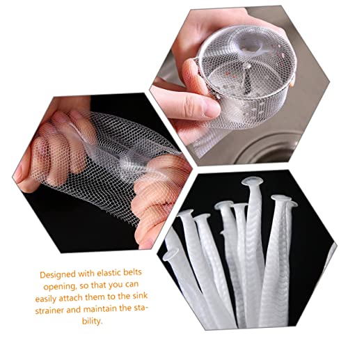 DOITOOL 600 piezas bolsa filtro para fregadero de cocina miniatura 2