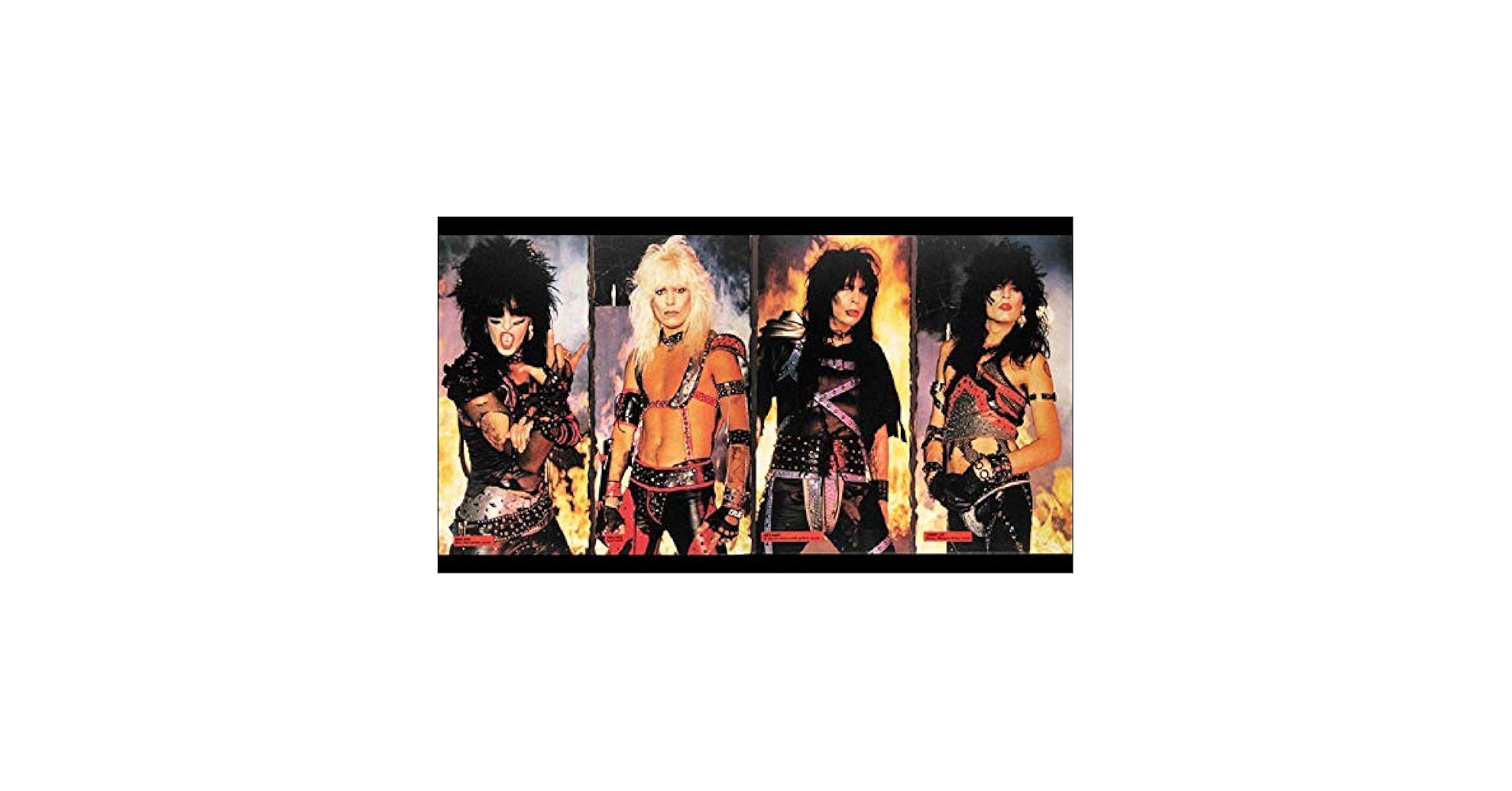 激レア！MOTLEY CRUE メンバー全員サイン入り写真カード Vince Neil Signed Trading Card BAS MOTLEY CRUE LEAD SINGER