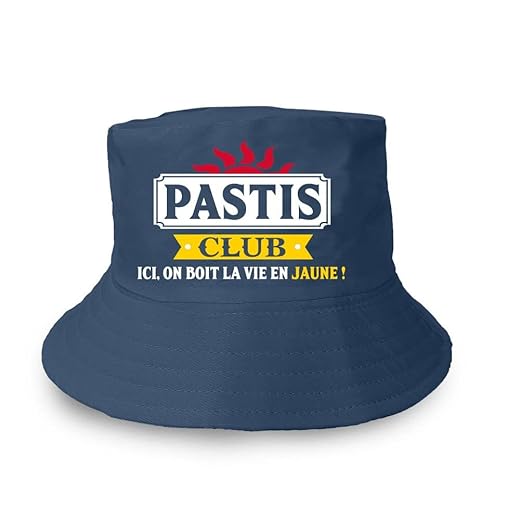 Bob Bleu - Pastis Club ici on boit la vie en jaune