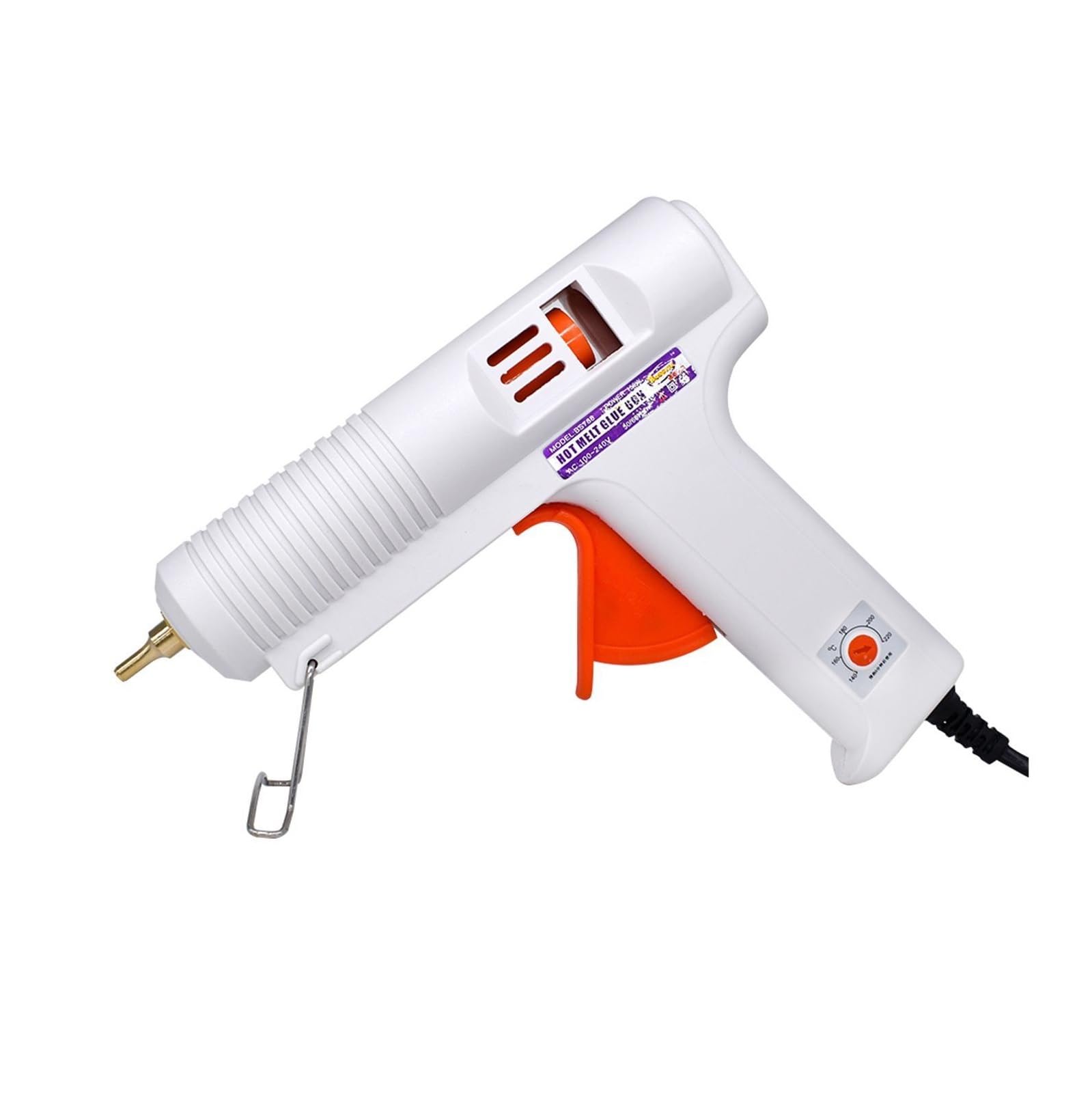 Pistola de Pegamento Caliente, Pistola De Silicona Caliente, Pegamento Fundido 150 W Y 100 Con Termostato Control Temperatura, 5 Barras Gratis Para Fabricación Industrial Bricolaje En El Hogar