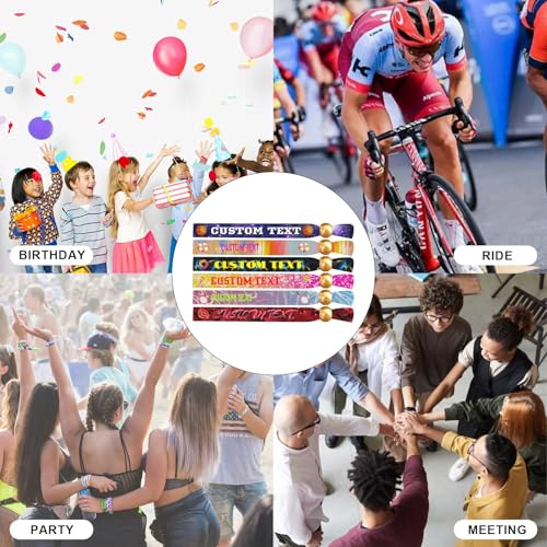 Variante de Aokizkdzsw pulsera tela personalizada 5 a 1000 unidades