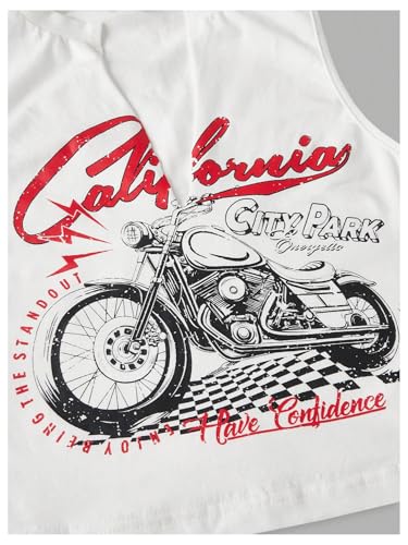 SOLY HUX Women's Letter Graphic Tank Top Notched V Neck Sleeveless Summer Crop Tops Streetwear3