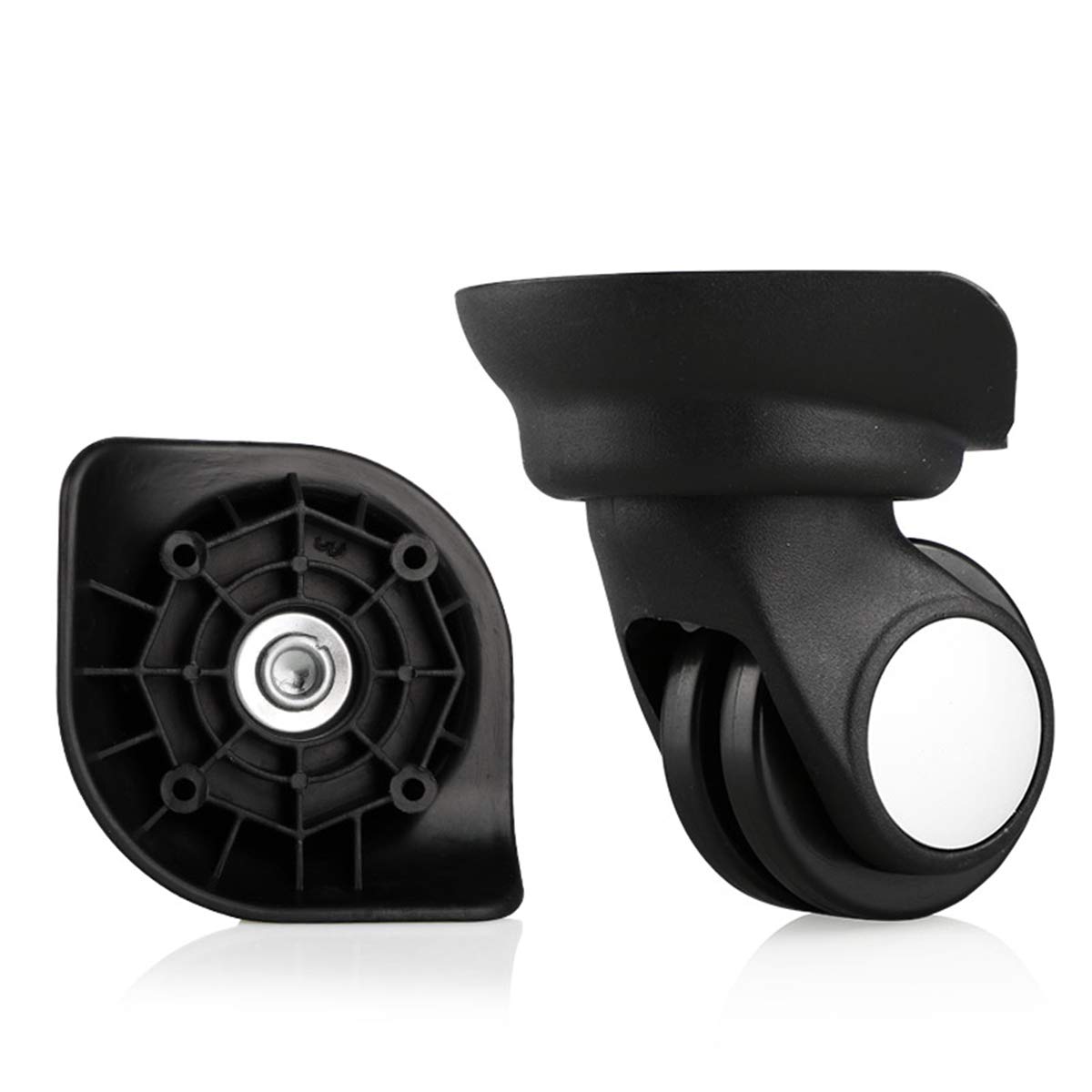 DIY Plastic Wheel Replacement Luggage Travel Suitcase Wheels Suitcase Wheel Repair Replace Luggage Wheels (W003-DL)
