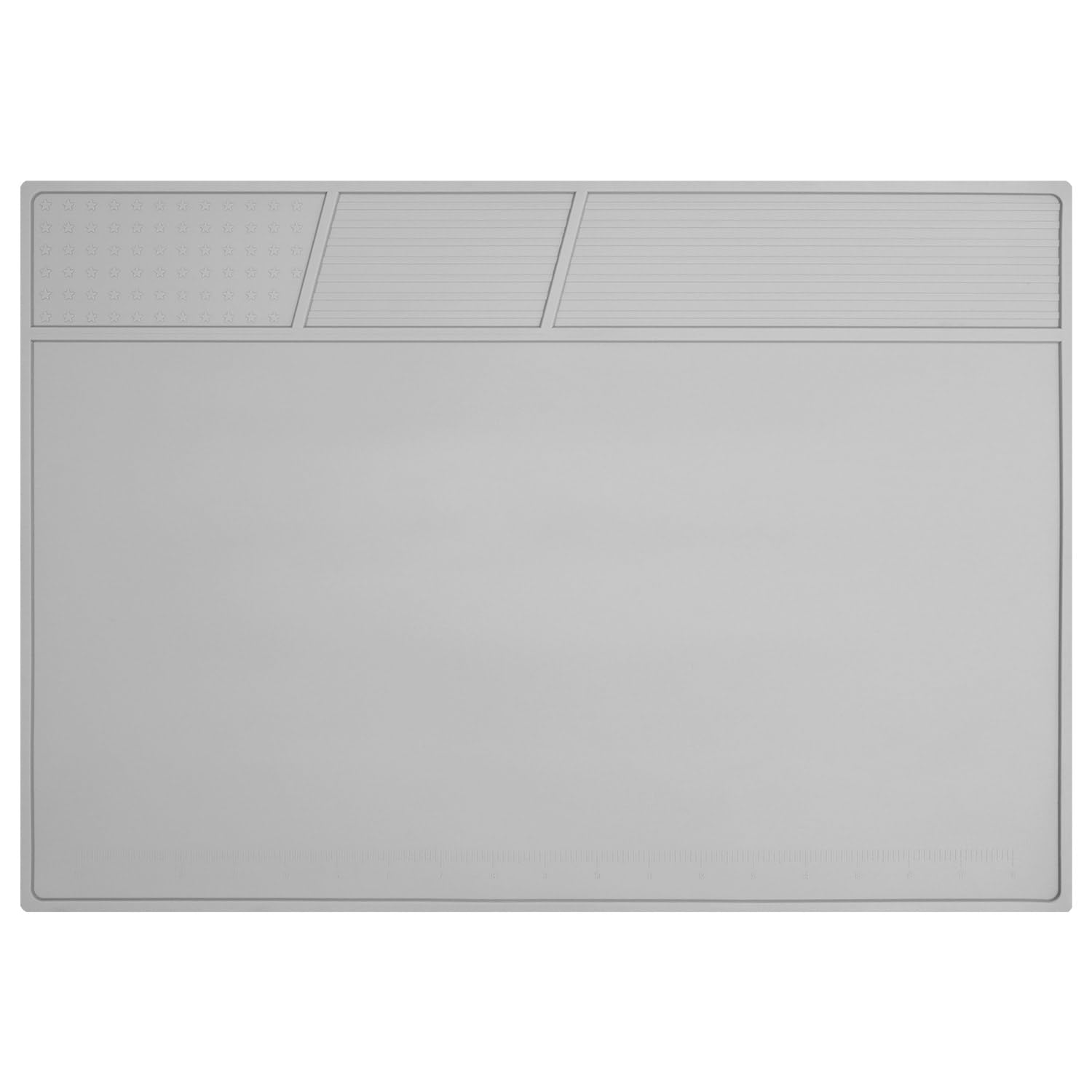 VOTCT Soldering Mat Large Grey Silicone Electronics Repair Work Mat Heat Resistant 932℉ Solder Mat for Soldering Station Laptop Watch Cellphone