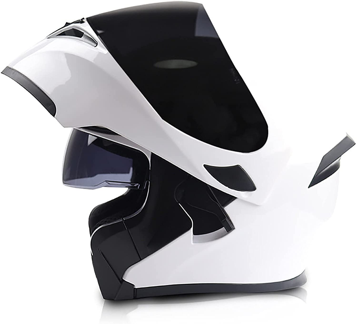Casque modulable casque moto idéal pour éviter la buée et le soleil