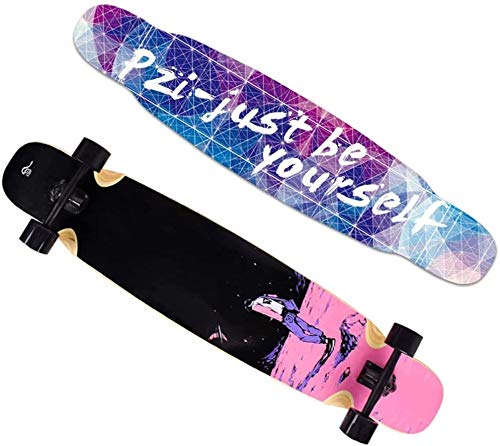 Find Discount Feceyq Skateboard Longboard Freestyle Women's Dance Board Set Cruiser Full Body Maple ...