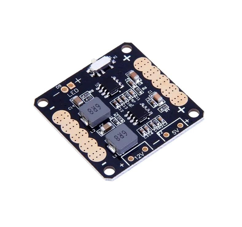 CC3D V2 ZMR Power Distribution Board With Dual BEC LC Filter & LED Switch