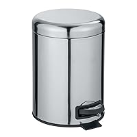 WENKO Pattumiera a pedale Leman, 5 litri