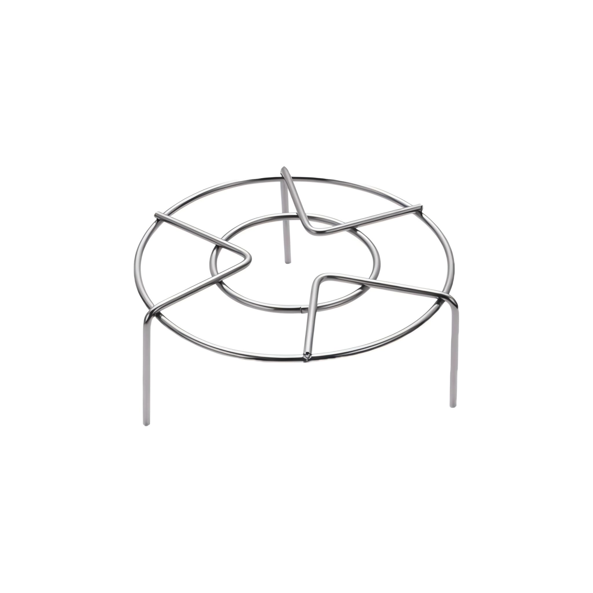 Support pour cuiseur vapeur en fil d'acier robuste et durable