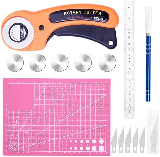 Cutting Fabric Rotary Cutter | Fabric Rotary Cutter Mat | Patchwork Rotary Cutter Set - Cutting - - (Color: Type 1)