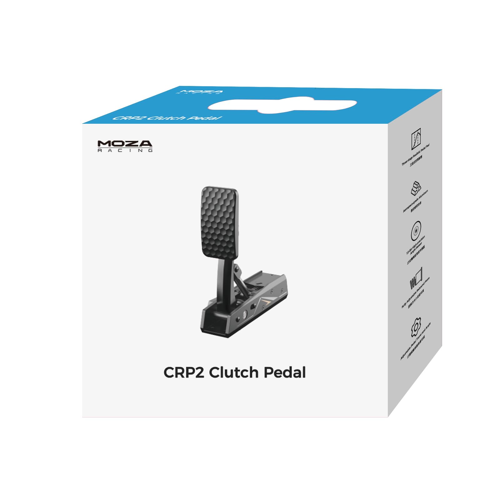 Amazon.com: MOZA CRP2 Clutch Pedal for Sim Racing Driving Video Games