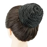 IMISSU Braided Chignon Dancer Hair Cover Donut Afro Braid Hair Pieces Scrunchies Hair Bun Wig Clips