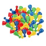 16 Stü pro Packung chiwanji 64 er-Set Halmakegel aus Kunststoff