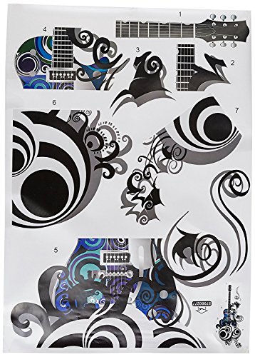 Decals-Design-Guitar-Passion-PVC-Vinyl-Wall-Decal-70-cm-x-50-cm-x-70-cm-Multicolour