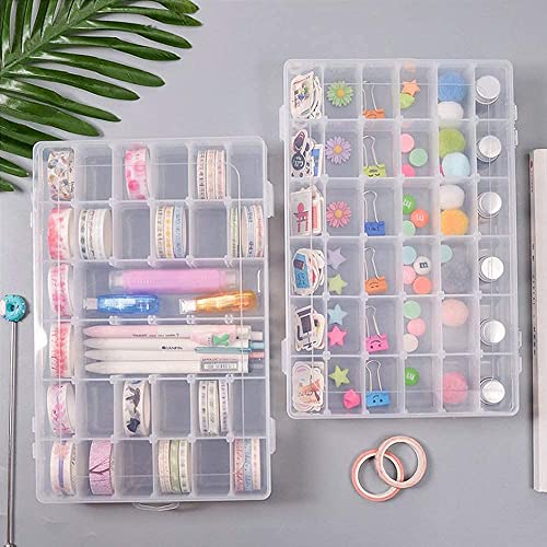 LEAWALL 36 Grid Jewellery Organiser Box - Image 6