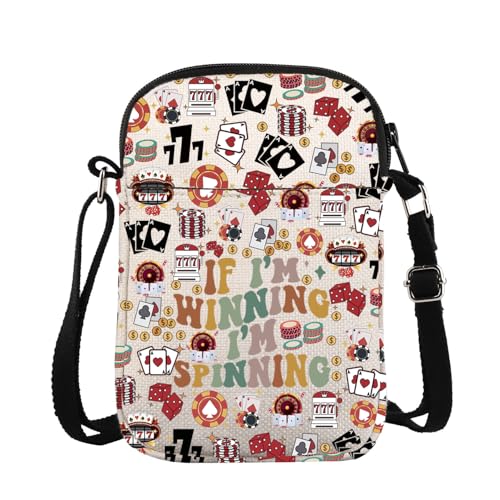 Casino Gambling Crossbody Bag 777 Slot Machine Gift Casino Gambler