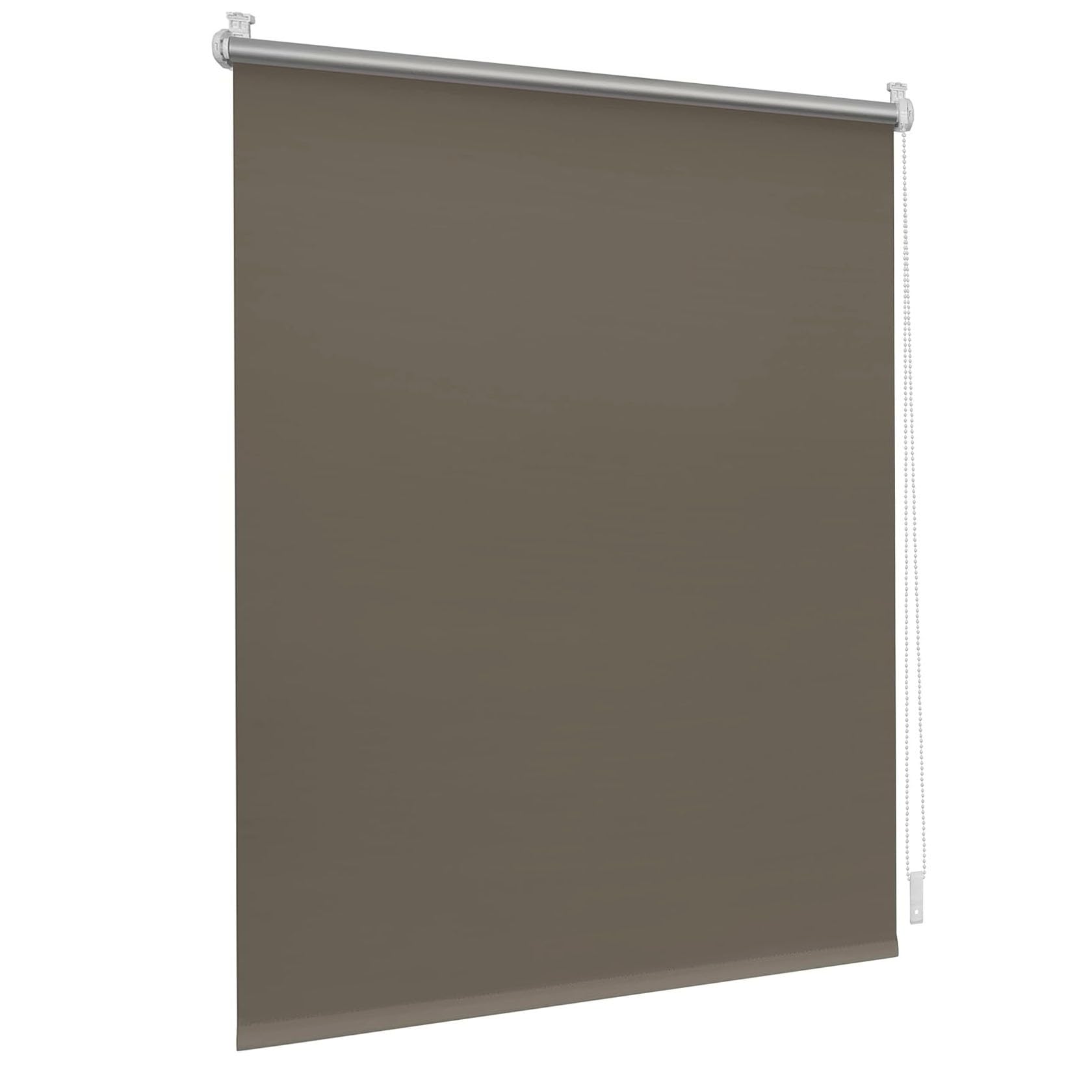 Store enrouleur jour nuit haut de gamme marron 60x180 cm pour intérieur
