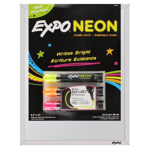 Expo 8.5inch x 11inch White Dry Erase Board Combo Pack