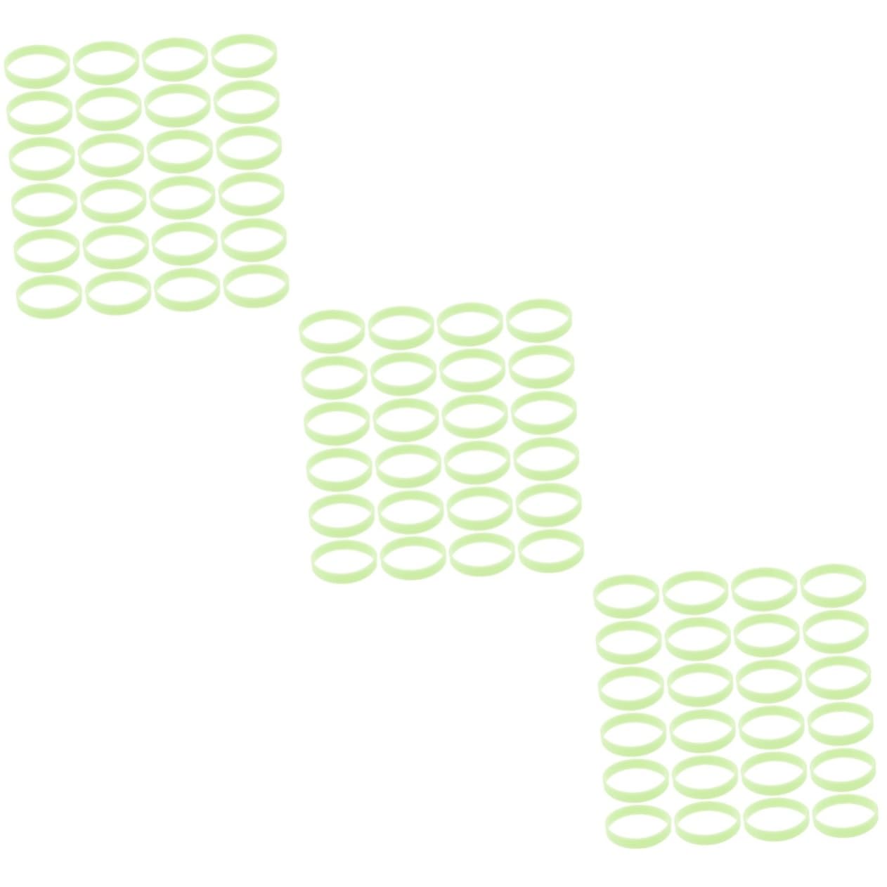 Alasum 300 pulseras luminosas de silicona para recuerdos de fiesta, pulseras iluminadas para pulseras a granel, eventos, adolescentes, pulseras LED para adultos, bandas de muñeca brillantes, luces vip