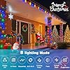 Domolli Christmas Lights 1000 LED 328 FT, Waterproof Christmas Tree Lights with 8 Modes, Remote Control 3 Timers & Memory Function Xmas Decorations for House and Holiday (Multicolor) #2