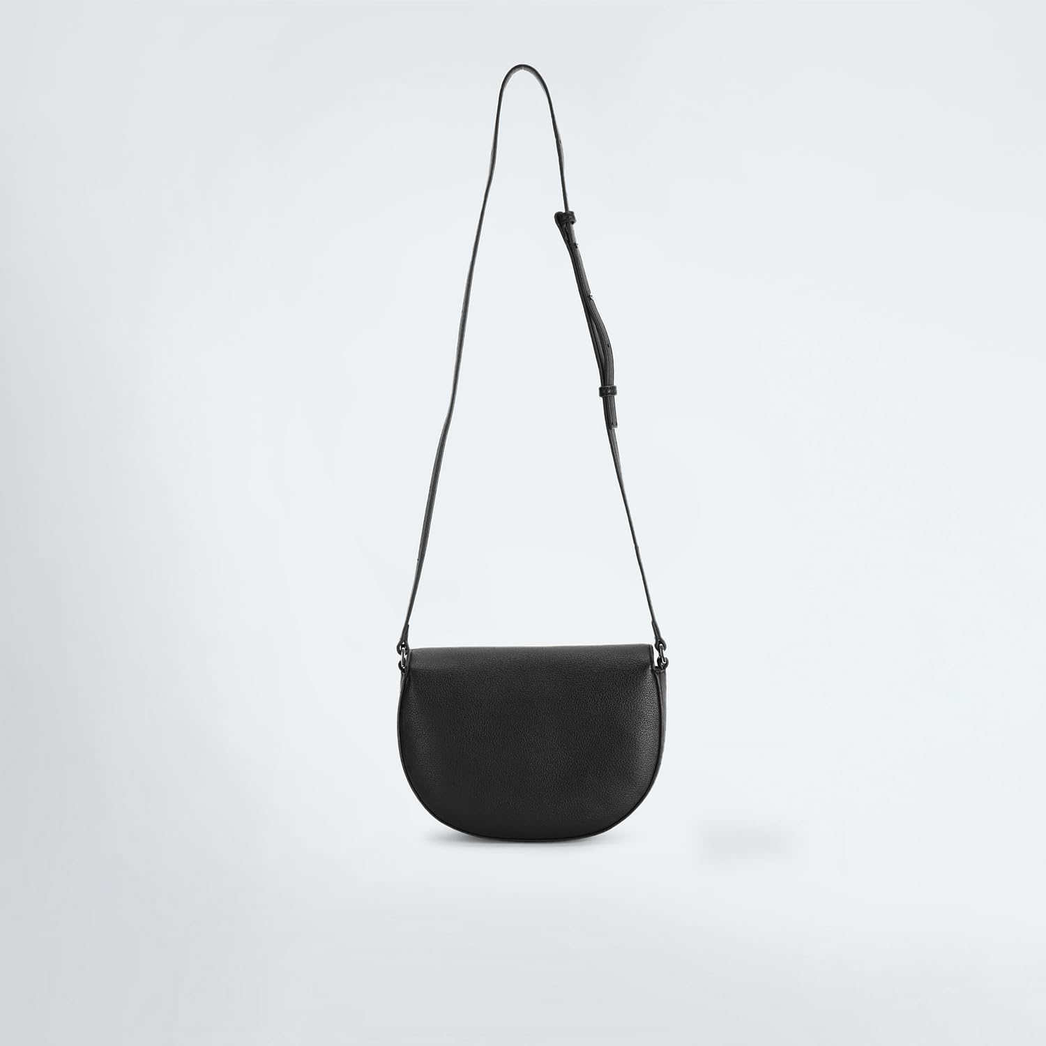 Calvin Klein Bolso Bandolera para Mujer Ck Daily Saddle Bag Pebble Pequeño, Negro (Ck Black), Talla única