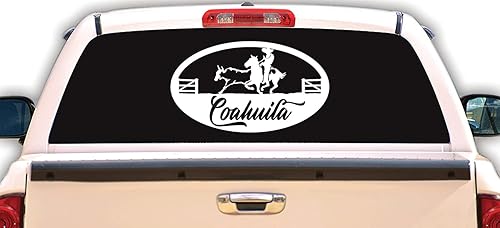 Vista 57 de Jalisco Stickers - Calcomanías de vinilo para carros Diseño Charro de México, Calcomanias para Trocas y Carros (12 x 7 pulgadas, Jalisco)