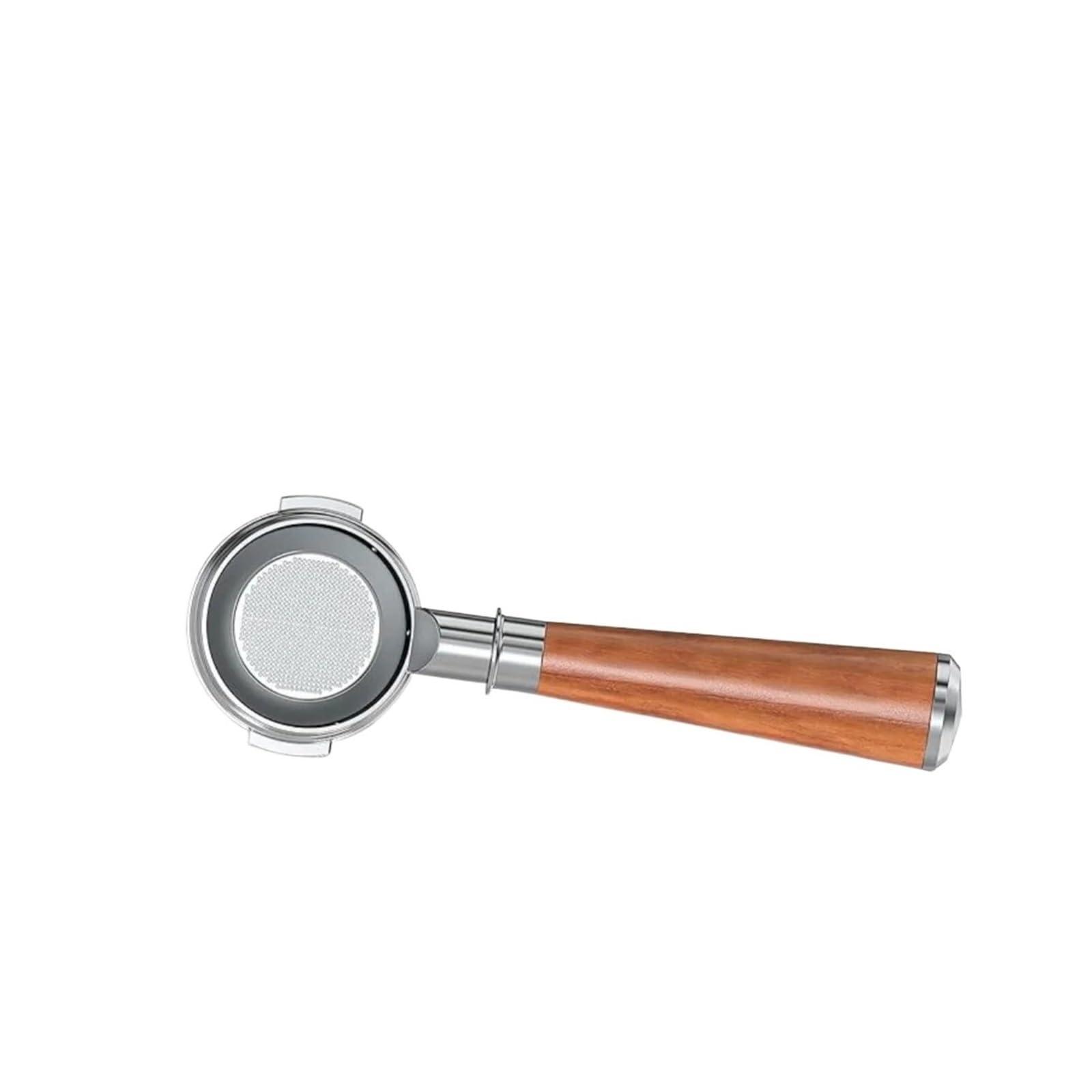Mango For Cafetera, Compatible Con Breville, BES980XL BES990BSS BES920X, Portafiltro Sin Fondo De 58mm(Red wooden handle)