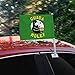 GRAPHICS & MORE Guaca Moley Mole Eating Guacamole Funny Humor Car Truck Flag with Window Clip On Pole Holder