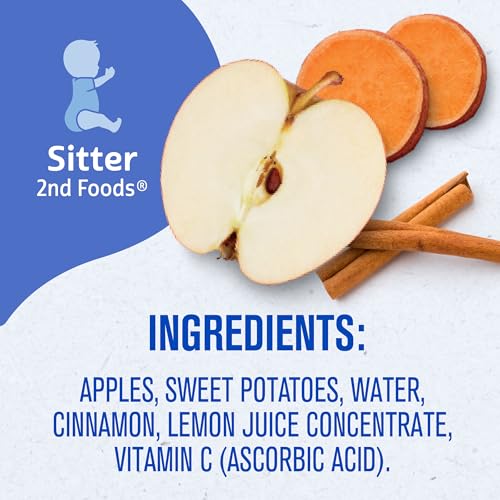 Gerber Stage 2 Baby Food, Apple Sweet Potato Cinnamon Puree Pouch, 12-Pack - image 8