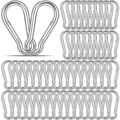 Mousquetons de camping M6 en acier galvanisé de 5.9 cm pour réparer vos attaches et vos suspensions