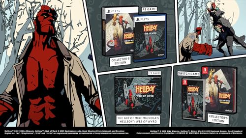 Mike Mignola' Hellboy Web of Wyrd Edition Collector PS5 - vue 7