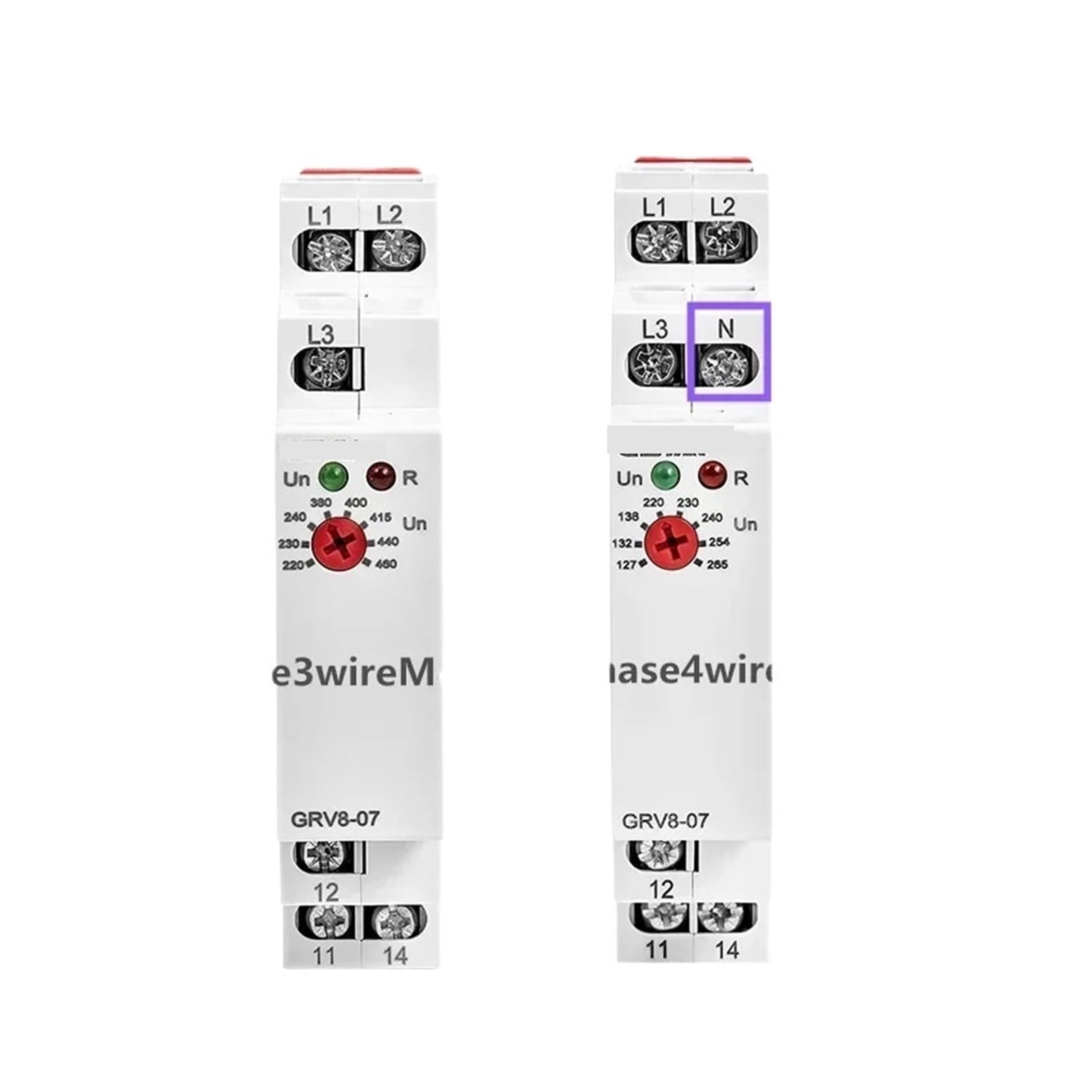 OSHZIKJII 1PCS Relay 8A 10A 1SPDT 2SPDT(GRV8-03D,M265 3Phase4Wire)