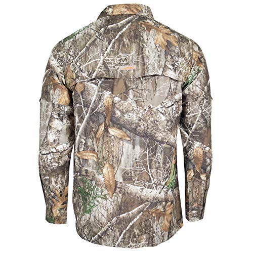 HABIT Men's Hatcher Pass Long Sleeve Camo Guide Shirt2